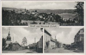 37345 Neustadt (Eichsfeld), Straßenansichten, ca. 1935