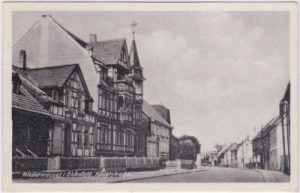 37355 Niederorschel (Eichsfeld), Hauptstraße, ca. 1950