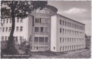 38350 Bad Helmstedt, Kreiskrankenhaus, ca. 1955