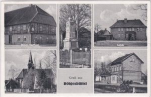 38531 Röttgesbüttel, u.a. Bahnhof, ca. 1955