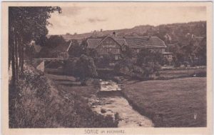 38875 Sorge (Harz), Hotel Sorgenfrei, ca. 1920