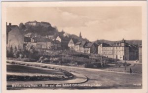 38889 Blankenburg (Harz), Straßenansicht, ca. 1955