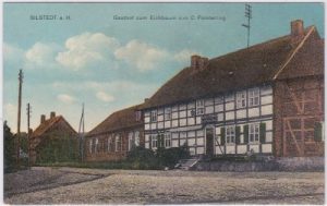 38855 Silstedt am Harz (Wernigerode), Gasthaus Eichbaum, ca. 1915