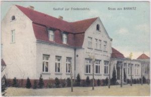 03042 Branitz (Cottbus), Gasthof Friedenseiche, ca. 1910