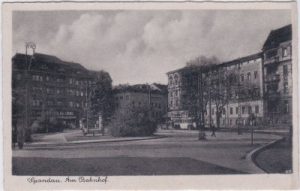13581 Berlin-Spandau, Bahnhof, ca. 1935