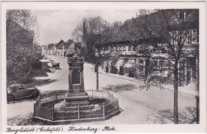 37351 Dingelstädt (Eichsfeld), Hindenburg-Platz, ca. 1935