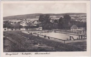 37351 Dingelstädt (Eichsfeld), Schwimmbad, ca. 1935