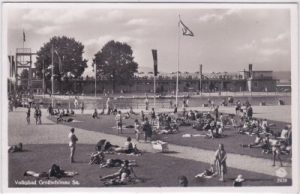 02779 Großschönau (Sachsen), Volksbad, ca. 1930