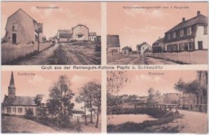 04435 Papitz (Schkeuditz), Rentenguts-Kolonie, ca. 1920