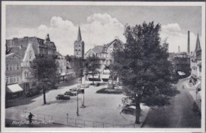 32052 Herford, Alter Markt, ca. 1940