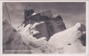 82475 Garmisch-Partenkirchen, Münchner Haus, Zugspitze, ca. 1935