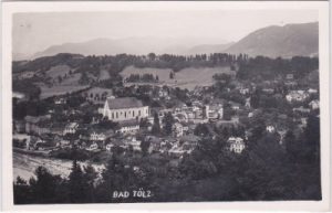 83646 Bad Tölz, Luftaufnahme, ca. 1940