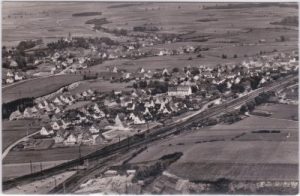 90587 Veitsbronn-Siegelsdorf, Luftaufnahme, ca. 1955