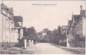 91054 Erlangen-Sieglitzhof, Sieglitzhoferstrasse, ca. 1910
