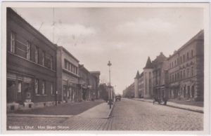 92637 Weiden in der Oberpfalz, Max Reger Strasse, ca. 1930