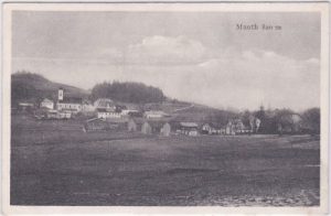 94151 Mauth (Niederbayern), Ortsansicht, ca. 1925