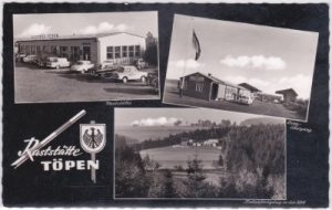 95183 Töpen, Raststätte am Zonengrenzübergang, ca. 1965