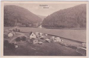 96346 Wallenfels (Rodachtal), Bahnhof, ca. 1930