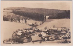98711 Vesser im Vessertal (Suhl), Winterlandschaft, ca. 1955