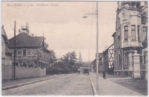 99755 Ellrich am Harz, Nordhäuser Straße, ca. 1905