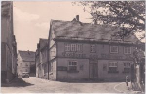 99891 Cabarz (Tabarz), Gasthof zum Thüringer Wald, ca. 1960