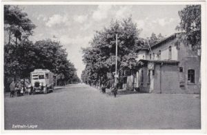 01619 Zeithain, Lager, Eingang, ca. 1935