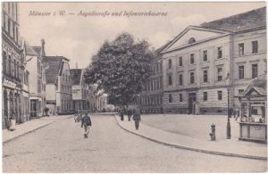 48143 Münster (Westfalen), Aegidistrasse, ca. 1915