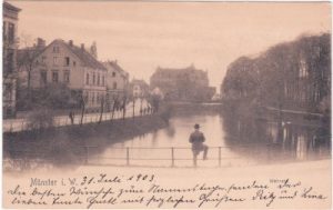 48151 Münster (Westfalen), Wehrstrasse, ca. 1900