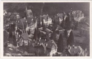 61469 Falkenstein im Taunus (Königstein), Luftaufnahme, ca. 1930