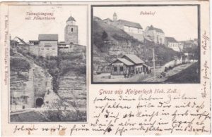 72401 Haigerloch, u.a. Bahnhof, ca. 1900
