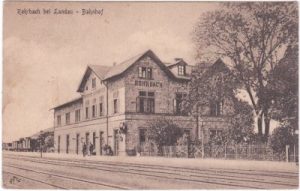 76865 Rohrbach (Pfalz), Bahnhof, ca. 1920