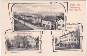 83395 Freilassing, u.a. Kaufhaus Willi, ca. 1910