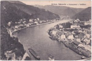 Tetschen an der Elbe, Obergrund, ca. 1920