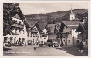 Wagrain (Pongau), Straßenansicht, ca. 1930