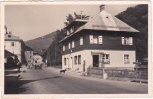 Lend im Pinzgau, Straßenansicht, ca. 1935