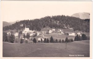 Ebenau bei Salzburg, Ortsansicht, ca. 1950