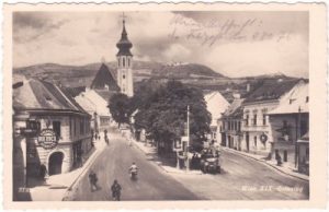Wien-Grinzing (Döbling), Straßenansicht, ca. 1935