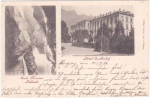 Bad Ragaz, Hotel Quellenhof, ca. 1895