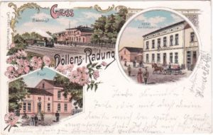 Döllens-Radung (Nowiny Wielkie), Farblitho, ca. 1900