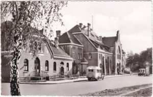Deutsch-Eylau (Iława), Hauptbahnhof, ca. 1955