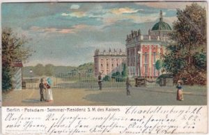 14469 Potsdam-Brandenburger Vorstadt, Neues Palais, Litho, ca. 1900