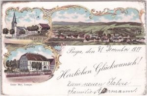 32694 Bega (Dörentrup), Farblitho, ca. 1895
