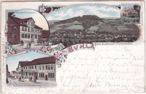 37339 Buhla (Kreis Eichsfeld), Farblitho, ca. 1900