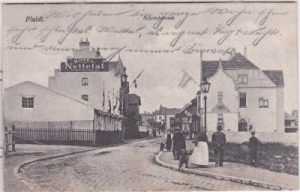 56637 Plaidt, Bahnhofstrasse, Hotel Nettetal, ca. 1905