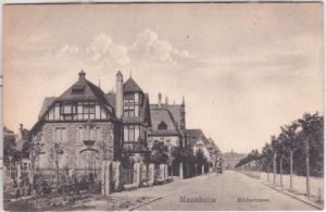 68165 Mannheim, Oststadt, Hildastrasse, ca. 1915