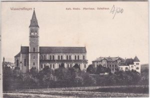73433 Wasseralfingen (Aalen), u.a. Schulhaus, ca. 1915