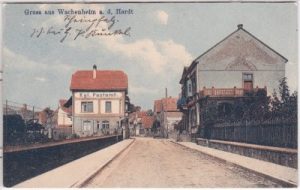 67157 Wachenheim an der Weinstraße, Straßenansicht, ca. 1915
