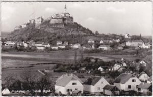 Güssing (Burgenland), Ortsansicht, ca. 1965