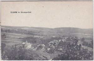 Elsarn im Straßertale (Straß), Ortsansicht, ca. 1920