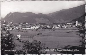 Altenmarkt im Pongau, Ortsansicht, ca. 1960